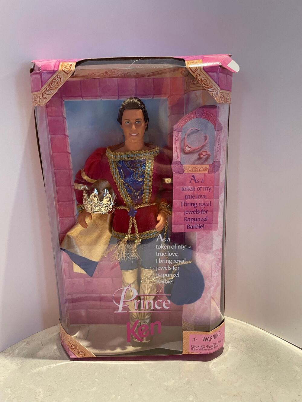 Vintage 1997 Mattel Princess Ken 18080 NIB
